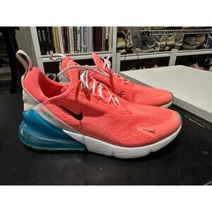 Nike Air Max 270 Running Shoes Sneaker Lava Glow Pink CI5856-600 Women's Size 9